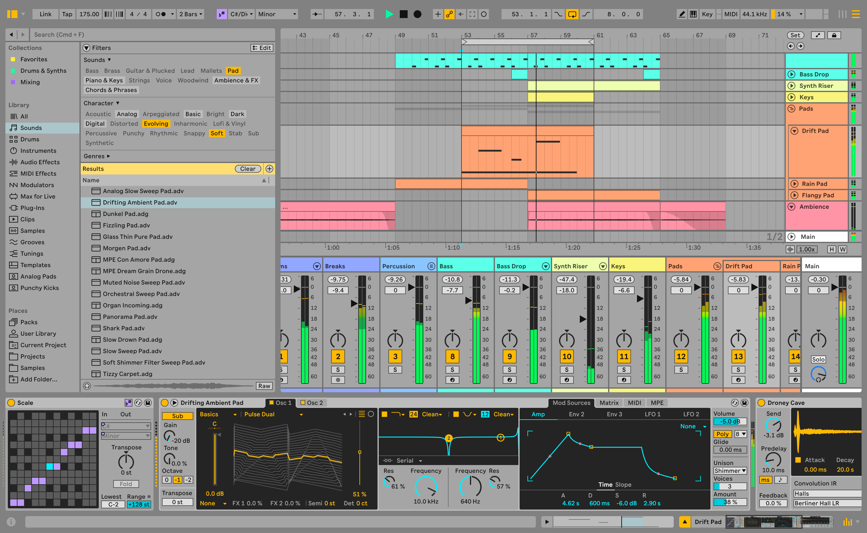 Ableton Live 12: Selecciona una Escala y Encuentra el Sonido Perfecto