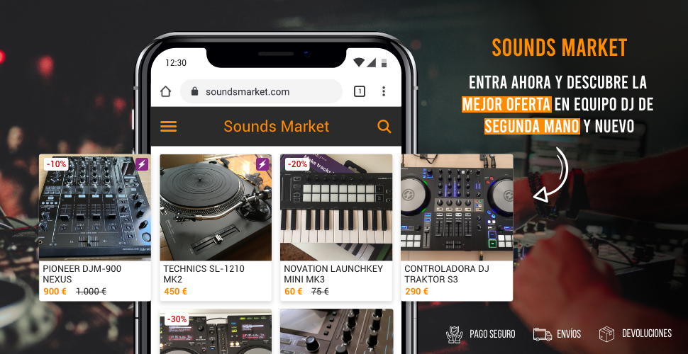 Sounds Market, la web de compraventa especializada en equipos DJ y de producción musical