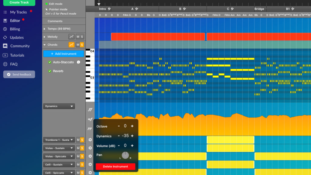 AIVA producción musical